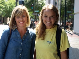 Young Life member and her mother. 