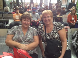 This is Wendy and Dawn (I am not making this up! Yes we have the same names). They are originally from Canada but presently living in Saudi Arabia. These girls were touring the same areas as we were. They were going on a cruise too. I hope you ladies had a great time.